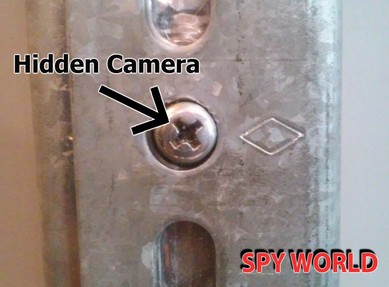 door knob spy camera