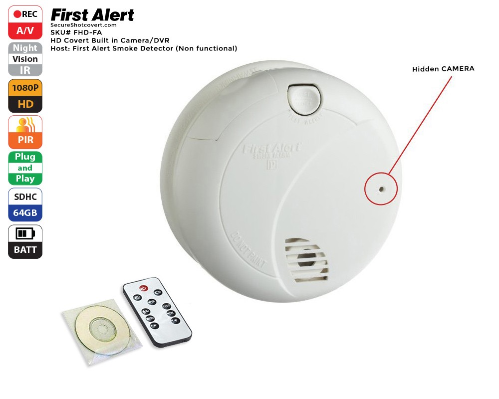 Smoke Detector Camera Miami Coral Gables