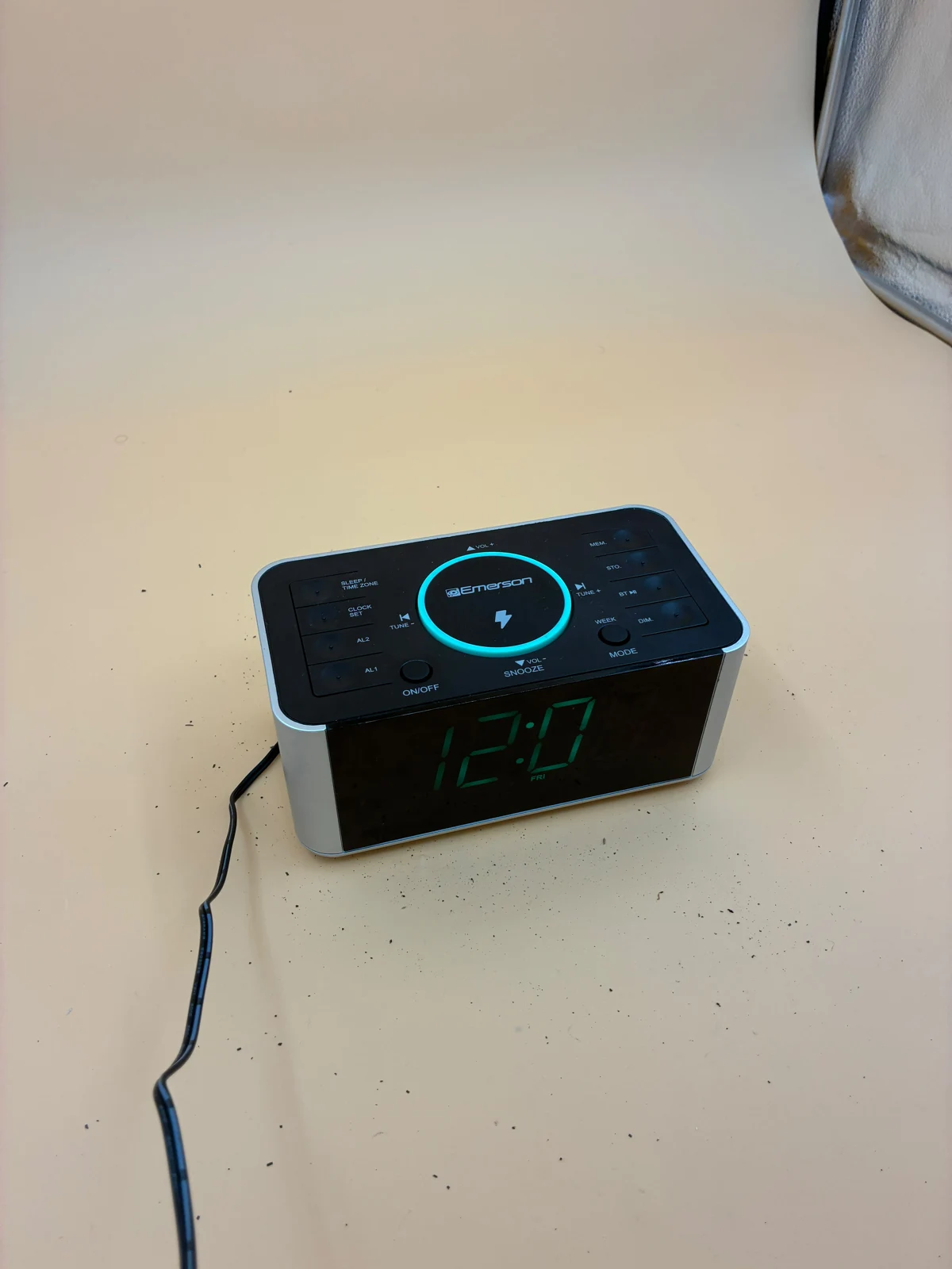 Clock camera: display and controls