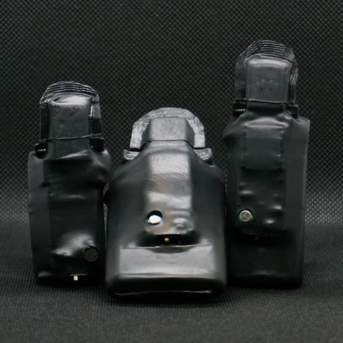 Several compact voice recorders displayed together at SPY WORLD